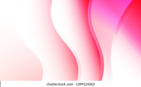 Creative Background With Wave Gradient Shape. For Your Design Wallpapers Presentation. Colorful Vector Illustration