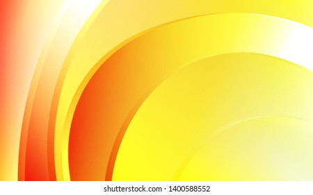 Creative Background With Wave Gradient Shape. For Your Design Wallpapers Presentation. Colorful Vector Illustration.