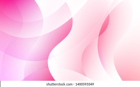 Creative Background With Wave Gradient Shape. For Template Cell Phone Backgrounds. Colorful Vector Illustration.