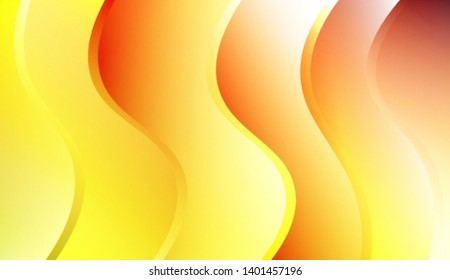 Creative Background With Wave Gradient Shape. For Your Design Wallpapers Presentation. Colorful Vector Illustration