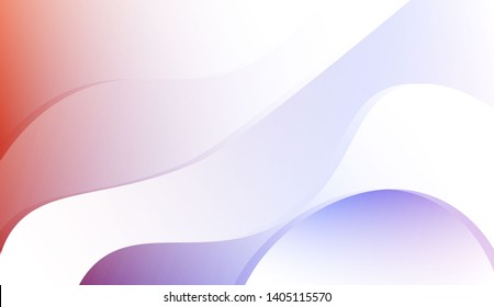 Creative Background With Wave Gradient Shape. For Your Design Wallpapers Presentation. Colorful Vector Illustration