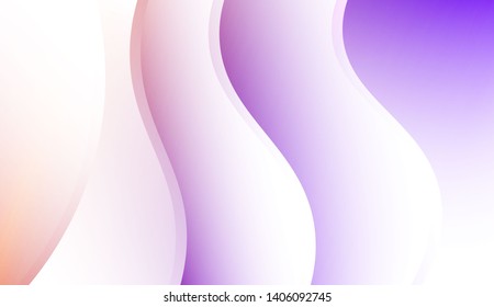 Creative Background With Wave Gradient Shape. For Your Design Wallpapers Presentation. Colorful Vector Illustration