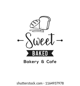 Creative Bakery Concept Logo Design Template, Badges
