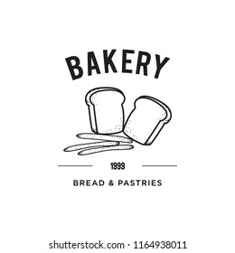 Creative Bakery Concept Logo Design Template, Badges