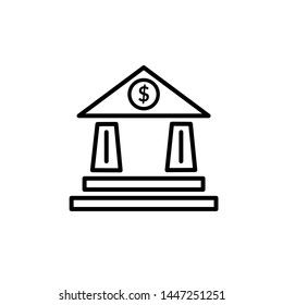 creative bank icon design template
