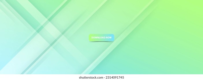 Creative banner background, colorful, gradation green and blue ,wave, Memphis abstract,eps 10