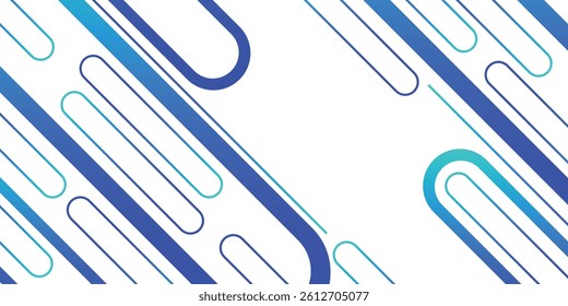 Creative banner background, colorful, gradation green and blue ,wave, Memphis abstract,eps 10
