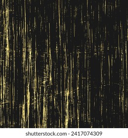 Creative banner, black background. Gold splashes texture, grunge texture with cracks, scuffs, chips, stains, lines. Current design solution for brochure, catalog, book, poster, flyer, invitation.
