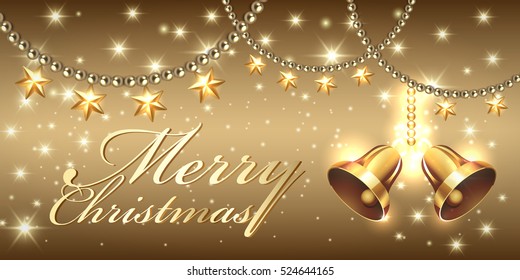 Creative banner design Christmas party and new year event