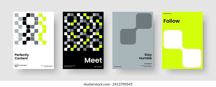 Diseño creativo de pancartas. Diseño de informe geométrico. Plantilla de fondo abstracta. Folleto. Cartel. Portada del libro. Presentación de negocios. Volante. Folleto. Diario. Cuaderno. Identidad de marca. Boletín