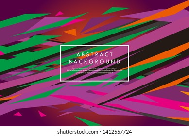 Creative banner design geometry concept. vector illustration for poster, web, landing, page, cover, ad, greeting, card, promotion