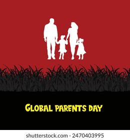 Creative Banner Design for Global Family Day. International Family Day