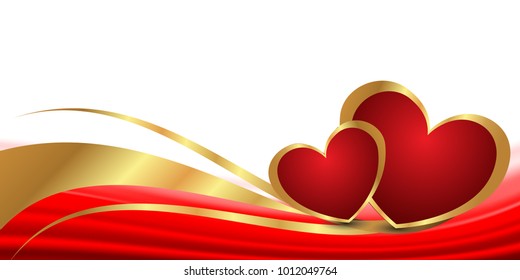Creative banner design Valentine's Day event