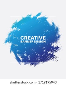 Creative Banner Designs on White Background