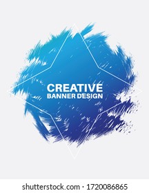 Creative Banner Designs on White Background