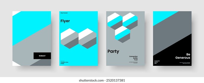 Creative Banner Layout. Geometric Book Cover Design. Isolated Background Template. Flyer. Report. Poster. Brochure. Business Presentation. Advertising. Handbill. Notebook. Portfolio. Brand Identity