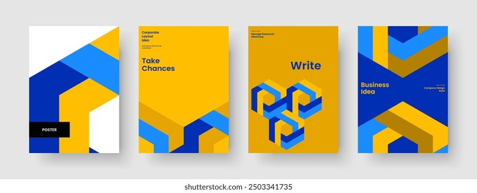 Diseño de Anuncio creativo. Plantilla de presentación de negocios geométricos. Diseño moderno de la cubierta del libro. Informe. Folleto. Antecedentes. Cartel. Volante. Cartera. Boletín informativo. Panfleto. Identidad de marca. Folleto