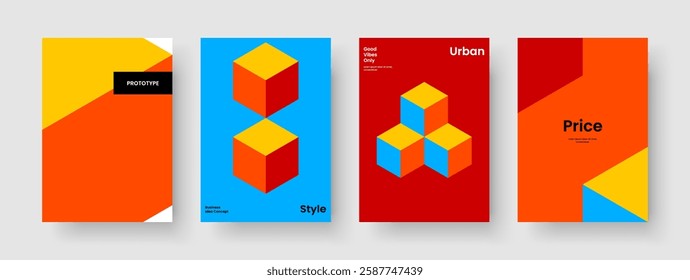 Creative Banner Layout. Isolated Flyer Template. Geometric Background Design. Book Cover. Business Presentation. Poster. Brochure. Report. Pamphlet. Handbill. Portfolio. Leaflet. Journal. Notebook