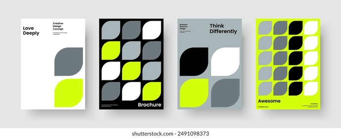 Creative Banner Layout. Modern Report Design. Geometric Flyer Template. Poster. Business Presentation. Brochure. Book Cover. Background. Catalog. Handbill. Portfolio. Journal. Notebook. Pamphlet