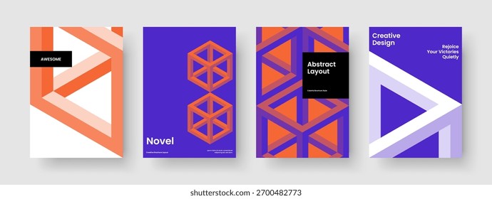 Layout de banner criativo. Design de Relatório Moderno. Modelo de Apresentação Comercial Isolado. Capa de Livro. Cartaz. Panfleto. Histórico. Brochura. Publicidade. Revista. Notebook. Conhecimento manual. Folheto informativo. Diário