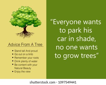creative banner or poster or flyer for Save the Trees with nice and beautiful design illustration. 