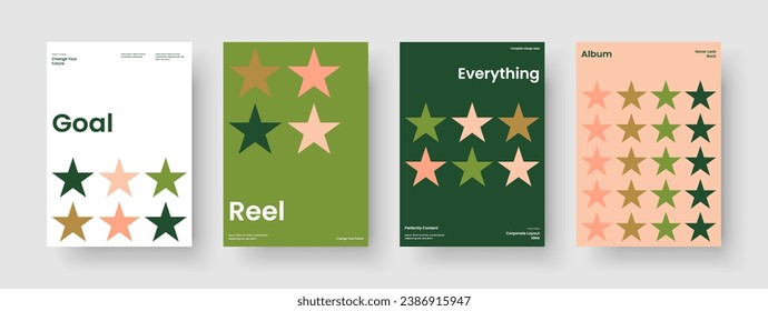 Vorlage für kreatives Banner. Geometrisches Geschäftspräsentationslayout. Berichtsdesign isoliert. Hintergrund. Flyer. Buchcover. Broschüre. Poster. Notebook. Packungsbeilage beachten. Werbung. Portfolio. Newsletter