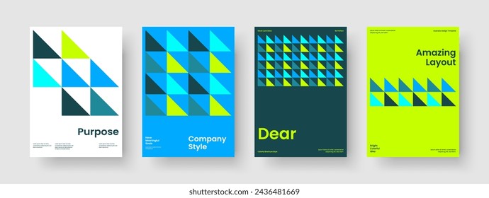 Plantilla de banner creativo. Diseño de presentación comercial geométrica. Diseño de informe aislado. Antecedentes. Volante. Folleto. Cartel. Portada del libro. Revista. Cartera. Prospecto. Folleto. Folleto