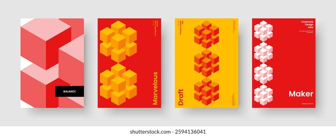 Creative Banner Template. Isolated Flyer Layout. Geometric Book Cover Design. Background. Brochure. Report. Poster. Business Presentation. Handbill. Journal. Pamphlet. Advertising. Portfolio
