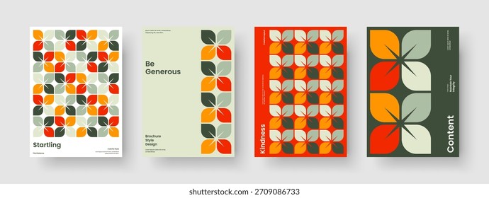 Plantilla de Anuncio creativo. Diseño moderno del folleto. Diseño de póster aislado. Presentación de Negocios. Portada de libro. Volante. Antecedentes. Informe. Manual. Catálogo. Publicidad. Folleto. Panfleto. Diario
