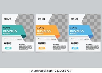 Creative Banner Vector Art, Icons, and Graphics