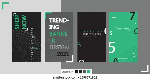 
CREATIVE BANNERS DISIGNS 2021 - BANNERS ÚNICOS - concepto creativo