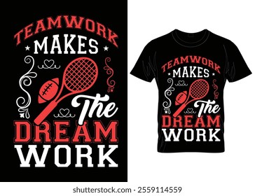 creative baseball tennis vector custom tshirt design tempalte