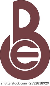 Design do logotipo criativo BE. Moda de beleza BE vetores de logotipo. Design do logotipo BE. Vetores do logotipo da EB. B ícone vetores. E modelos ícone royalty download gratuito
