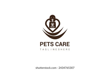 Creative beagle dog mascot logo design for animal lover and pet shop business.