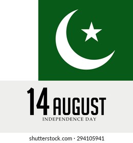 Creative a beautiful greeting for Independence Day.
