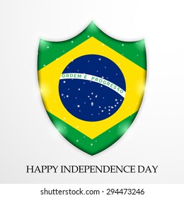 Creative a beautiful greeting for Independence Day.