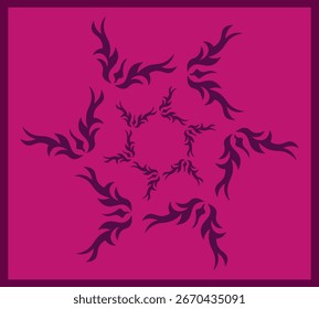 CREATIVE AND BEAUTIFUL NEW DESIGN GRAPHICS ILLUSTRATION MANDALA FLOWER VECTOR ART