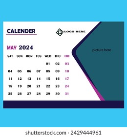 creative beauyiful desk calender design