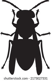 Creative Bee Lines Logo Design Vector Illustration on white background..eps
