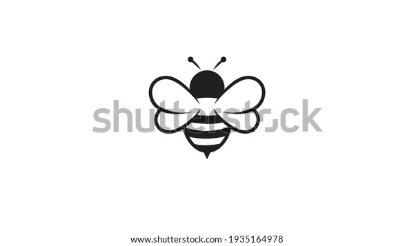 Creative Bee Lines Logo Design Vector Stock Vector (Royalty Free ...