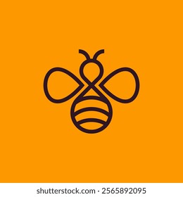 Creative Bee Logos for Artistic Businesses