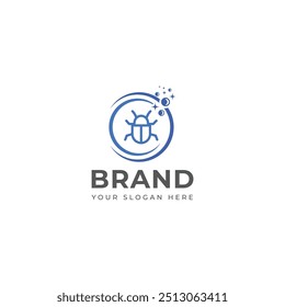 Diseño de logotipo de empresa Creative Beetle Clean 