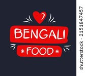 Creative (Bengali food) design .