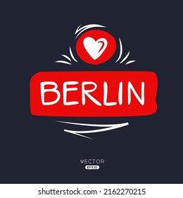 Creative (Berlin city) love design.