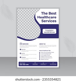 Creative The Best Medical Flyer Or Brochure Design Template.