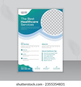 Creative The Best Medical Flyer Or Brochure Design Template.