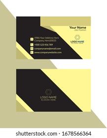Vector de diseño de tarjeta de empresa creativa BGeométrica