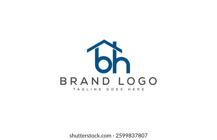 Creative BH logo for Branding and Startups.