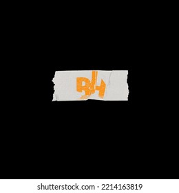Creative BH Logo Design Vector