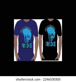 Kreative T-Shirt-Design-Vektordateien für Fahrräder
